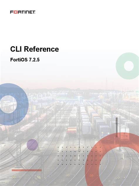 container fortios|FortiOS CLI reference .